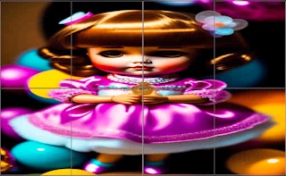 Image Creepy Doll Photo Block Blitz