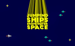 Image Jumping Ships from Outer Space