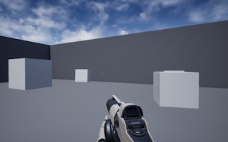 Image Unreal Engine 4 FPS on Web Browser DEMO